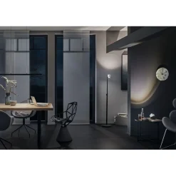 LED-pöytävalaisin Paulmann Aldan, 2700K, 200lm, 3.5W, musta/harjattu alumiini