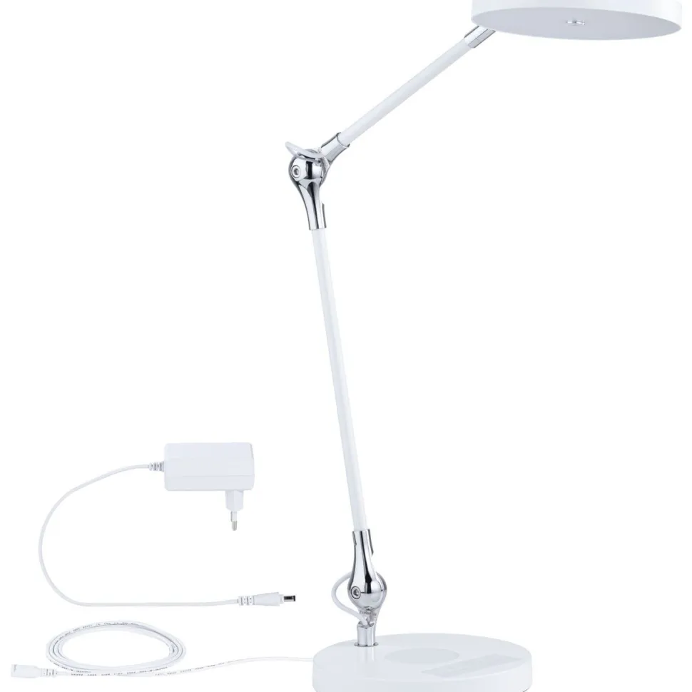 LED-pöytävalaisin Paulmann Numis 1000lm 11W, valkoinen