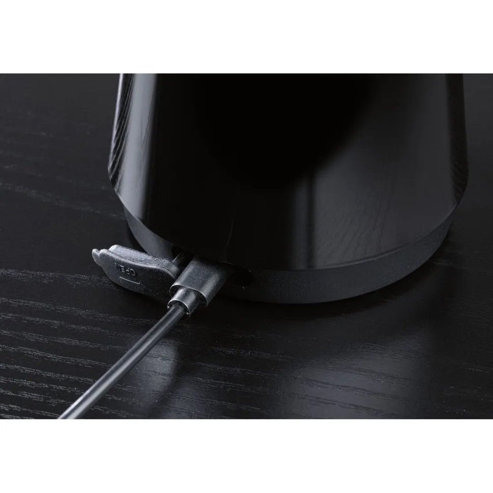 LED-pöytävalaisin Paulmann Onzo 28cm USB-ladattava 2700K IP44 3-Step-Dim himmennettävä valkoinen