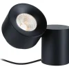 LED-pöytävalaisin Paulmann Puric Pane, Smart Home Zigbee 3.0, 2700K, 300lm, 3W, musta