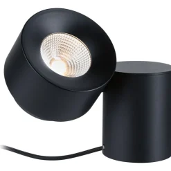 LED-pöytävalaisin Paulmann Puric Pane, Smart Home Zigbee 3.0, 2700K, 300lm, 3W, musta