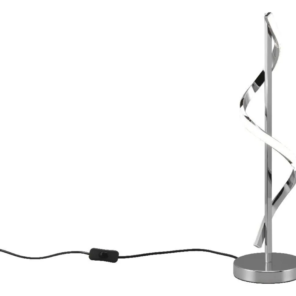 LED-pöytävalaisin Trio Isabel, kromi, 4000K