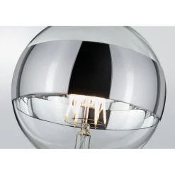LED-rengaspeililamppu Paulmann Modern Classic Edition Globe, E27, 640lm, 6.5W, 2700K, himmennettävä, hopea
