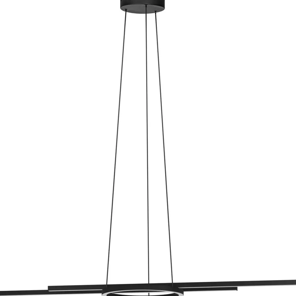 LED-Riippuvalaisin Eglo connect.z Zillerio-z 2x8W + 3x2.7W 116cm musta