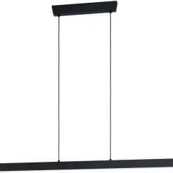 LED-Riippuvalaisin Eglo connect.z Simolaris-Z 122cm 35W RGBW musta