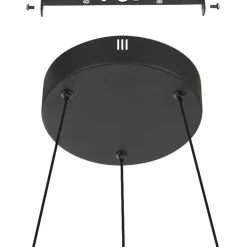 LED-Riippuvalaisin Eglo connect.z Andabaia-z 42.5W Ø60cm musta/valkoinen