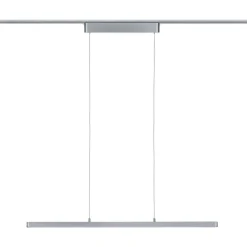 LED-riippuvalaisin kiskoon Paulmann URail Lento, Smart Home Zigbee 3.0, säädettävä värilämpötila, himmennettävä, mattamusta