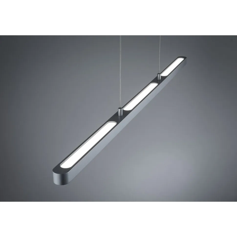 LED-riippuvalaisin Paulmann Lento, Smart Home Bluetooth, säädettävä värilämpötila, himmennettävä, mattakromi