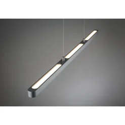 LED-riippuvalaisin Paulmann Lento, Smart Home Bluetooth, säädettävä värilämpötila, himmennettävä, mattakromi