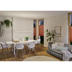 LED-riippuvalaisin Paulmann Aptare, Smart Home Zigbee 3.0, 2700K, himmennettävä, valkoinen