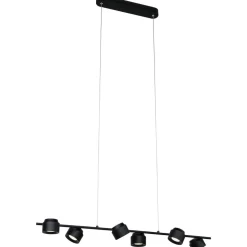LED-riippuvalaisin Paulmann Puric Pane, Smart Home Zigbee 3.0, 6-osainen, musta