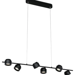 LED-riippuvalaisin Paulmann Puric Pane, Smart Home Zigbee 3.0, 6-osainen, musta