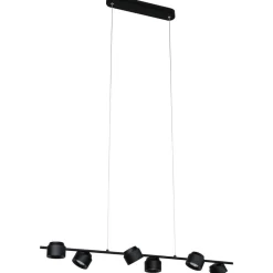 LED-riippuvalaisin Paulmann Puric Pane, Smart Home Zigbee 3.0, 6-osainen, musta