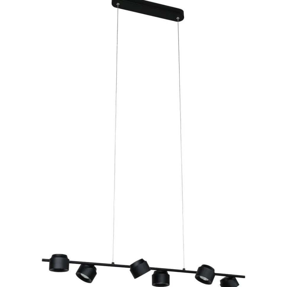 LED-riippuvalaisin Paulmann Puric Pane, Smart Home Zigbee 3.0, 6-osainen, musta