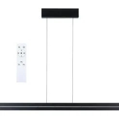 LED-riippuvalaisin Paulmann Raiko, RGBW+, himmennettävä, 2300lm/370lm, 19W/6W, musta