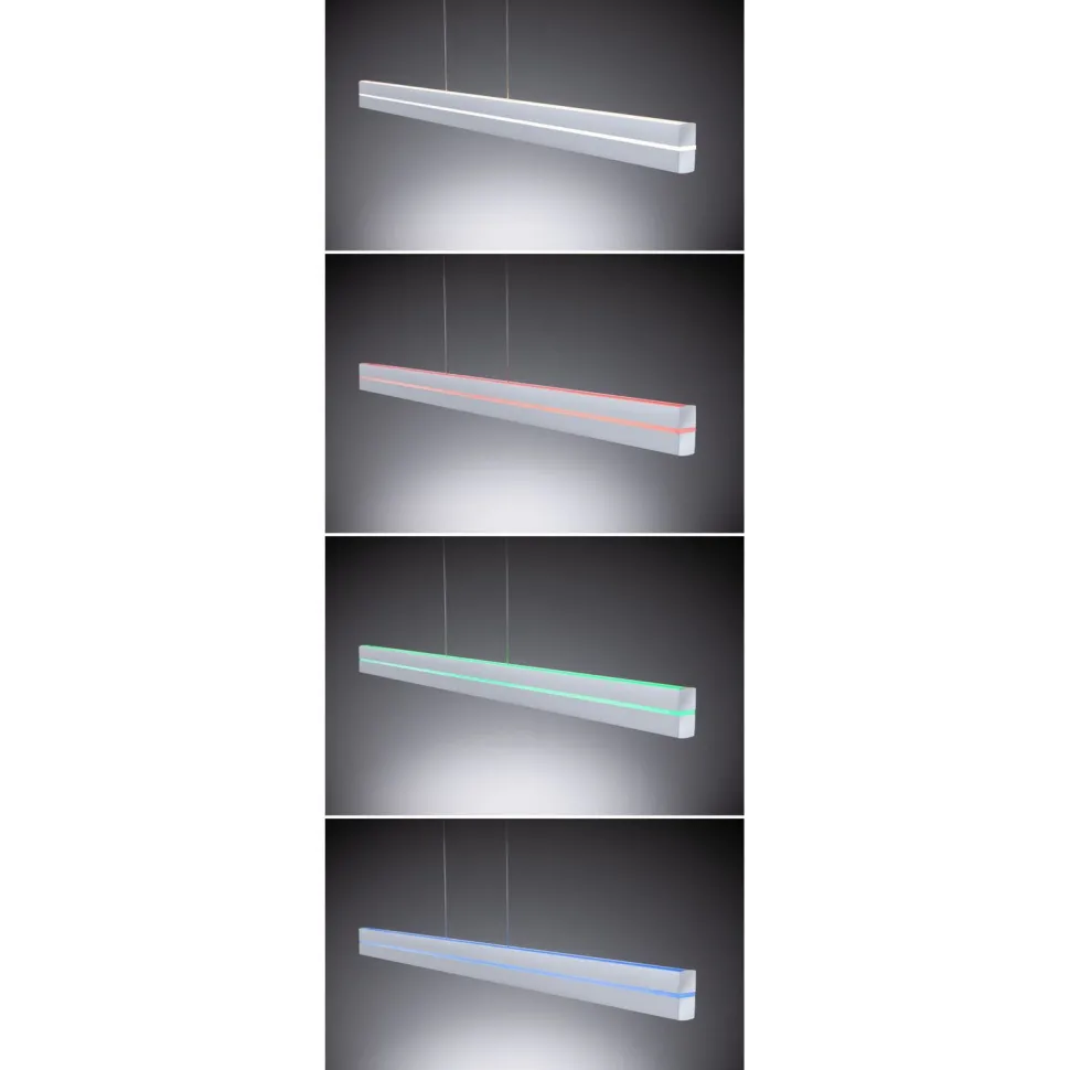LED-riippuvalaisin Paulmann Raiko, RGBW+, himmennettävä, 2300lm/370lm, 19W/6W, musta