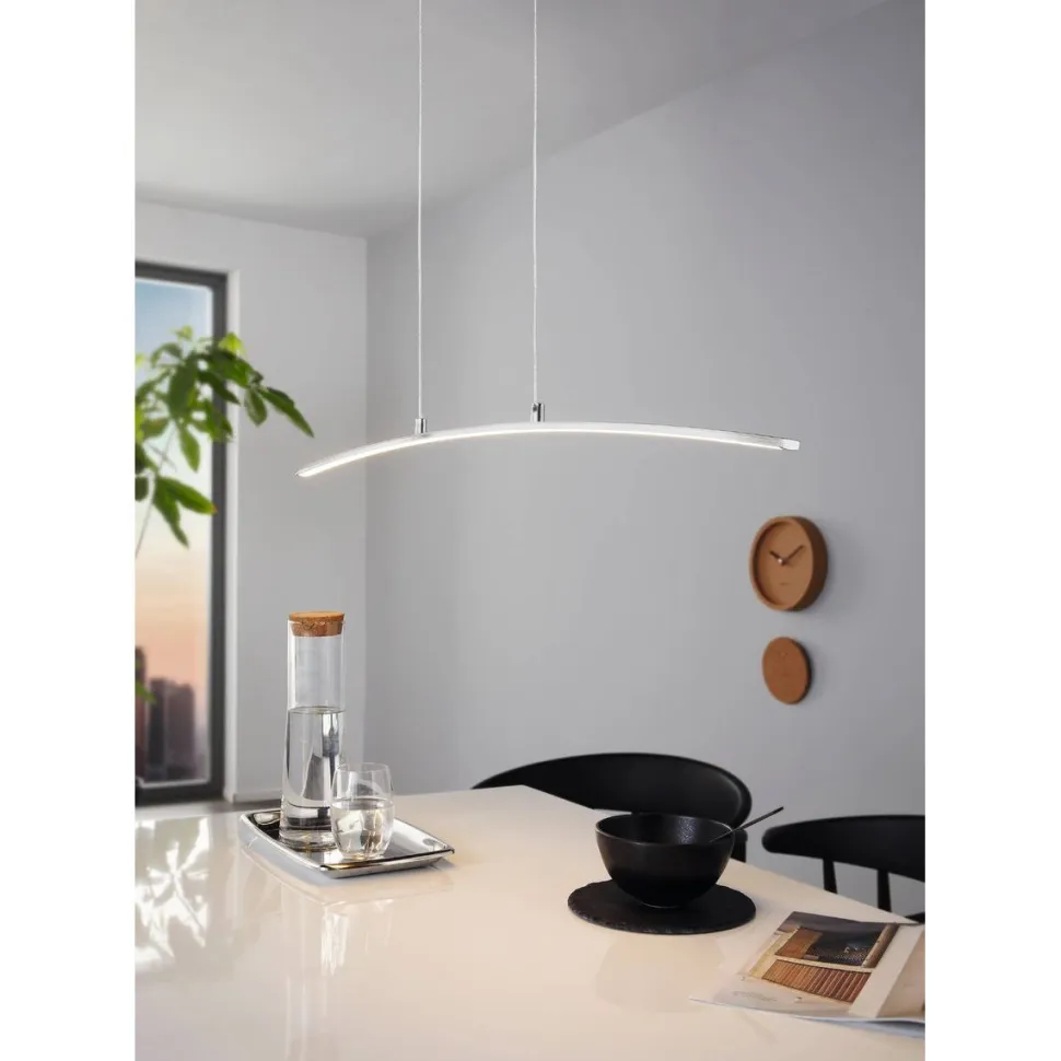 LED-Riippuvalaisin Eglo Lasana 90cm kromi