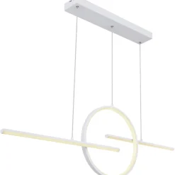 LED-riippuvalaisin Globo Barral CCT valkoinen