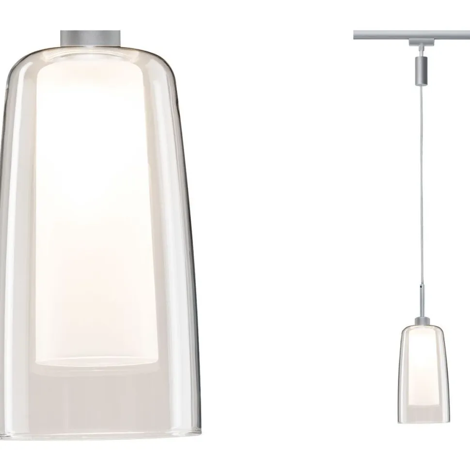 LED-Riippuvalaisin kiskoon Paulmann URail Arido kirkas