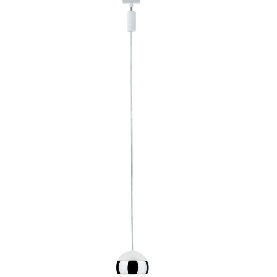 LED-riippuvalaisin kiskoon Paulmann Urail Capsule II, 2700K, himmennettävä, valkoinen