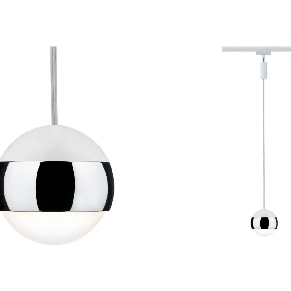 LED-riippuvalaisin kiskoon Paulmann Urail Capsule II, 2700K, himmennettävä, valkoinen