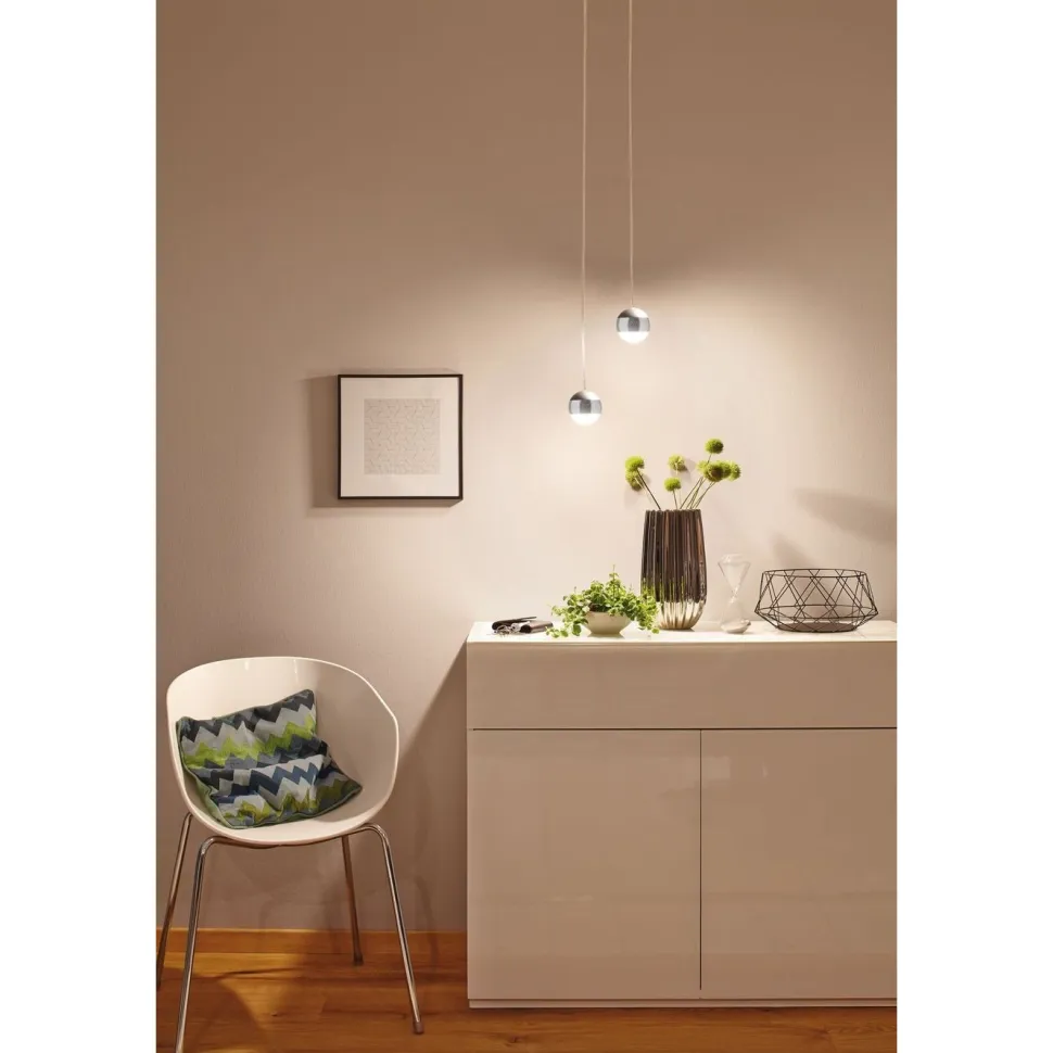 LED-riippuvalaisin kiskoon Paulmann Urail Capsule II, 2700K, himmennettävä, valkoinen