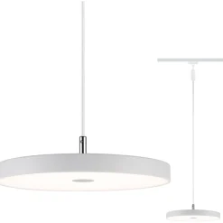 LED-riippuvalaisin kiskoon Paulmann URail Hildor, 3000K, himmennettävä, mattakromi
