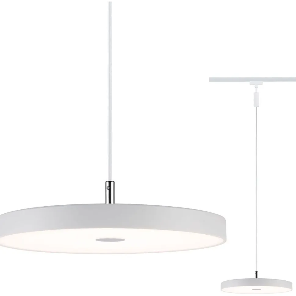 LED-riippuvalaisin kiskoon Paulmann URail Hildor, 3000K, himmennettävä, mattakromi