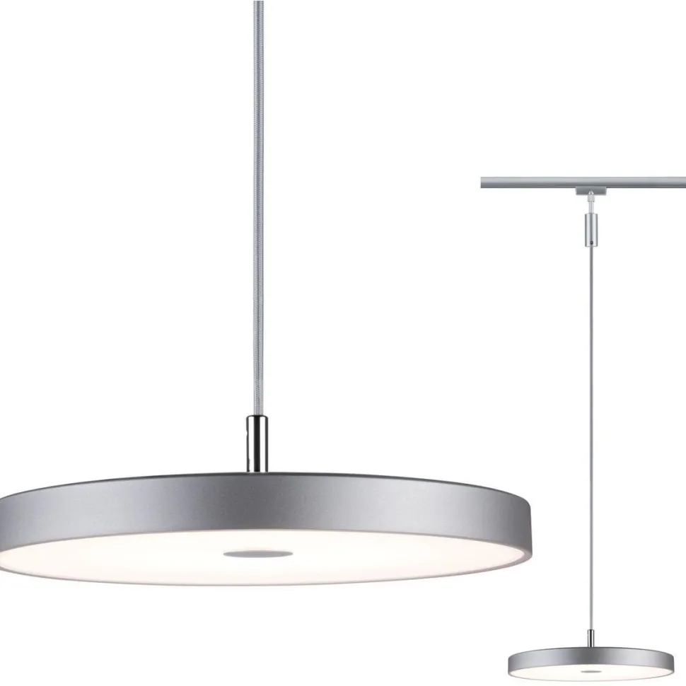 LED-riippuvalaisin kiskoon Paulmann URail Hildor, 3000K, himmennettävä, mattakromi
