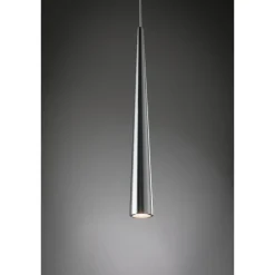 LED-riippuvalaisin Paulmann Gutta, 2700K, harjattu alumiini