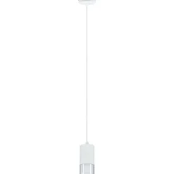 LED-riippuvalaisin Paulmann Kame Ø7.6cm 9W IP44 kirkas/valkoinen