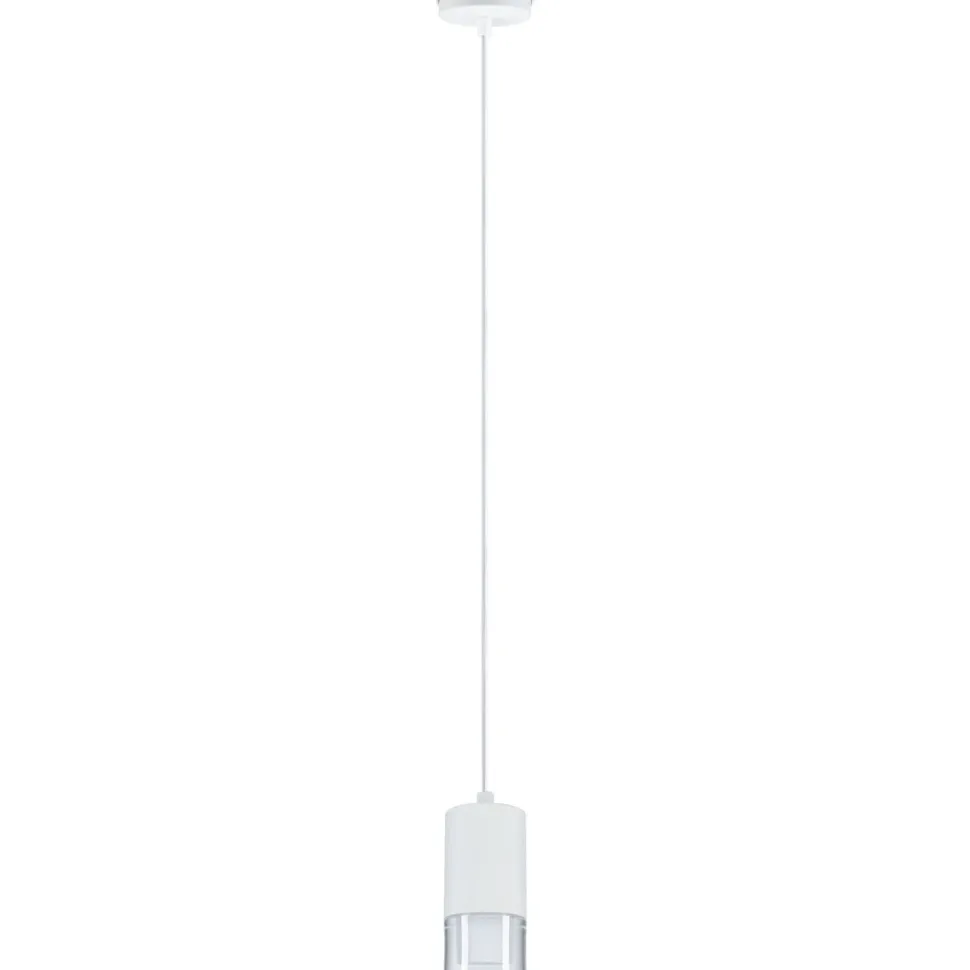LED-riippuvalaisin Paulmann Kame Ø7.6cm 9W IP44 kirkas/valkoinen