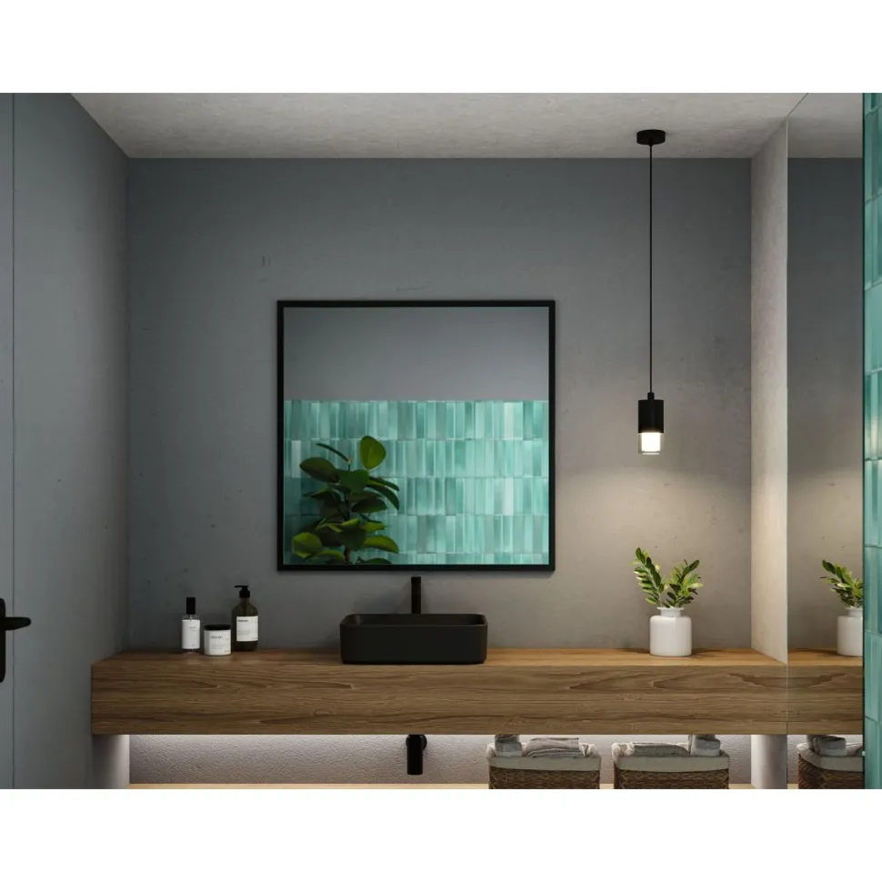 LED-riippuvalaisin Paulmann Kame Ø7.6cm 9W IP44 kirkas/valkoinen