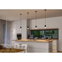 LED-riippuvalaisin Paulmann Kame Ø7.6cm 9W IP44 kirkas/valkoinen