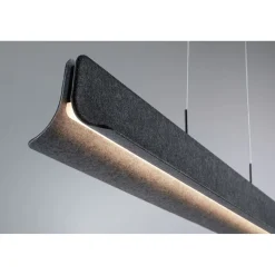 LED-riippuvalaisin Paulmann Noyan 100cm 2x24W 3-Step-Dim himmennettävä antrasiitti