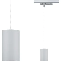 LED-riippuvalaisin Paulmann ProRail3 Kratos Ø79x42mm 1050lm 9W 4000K musta