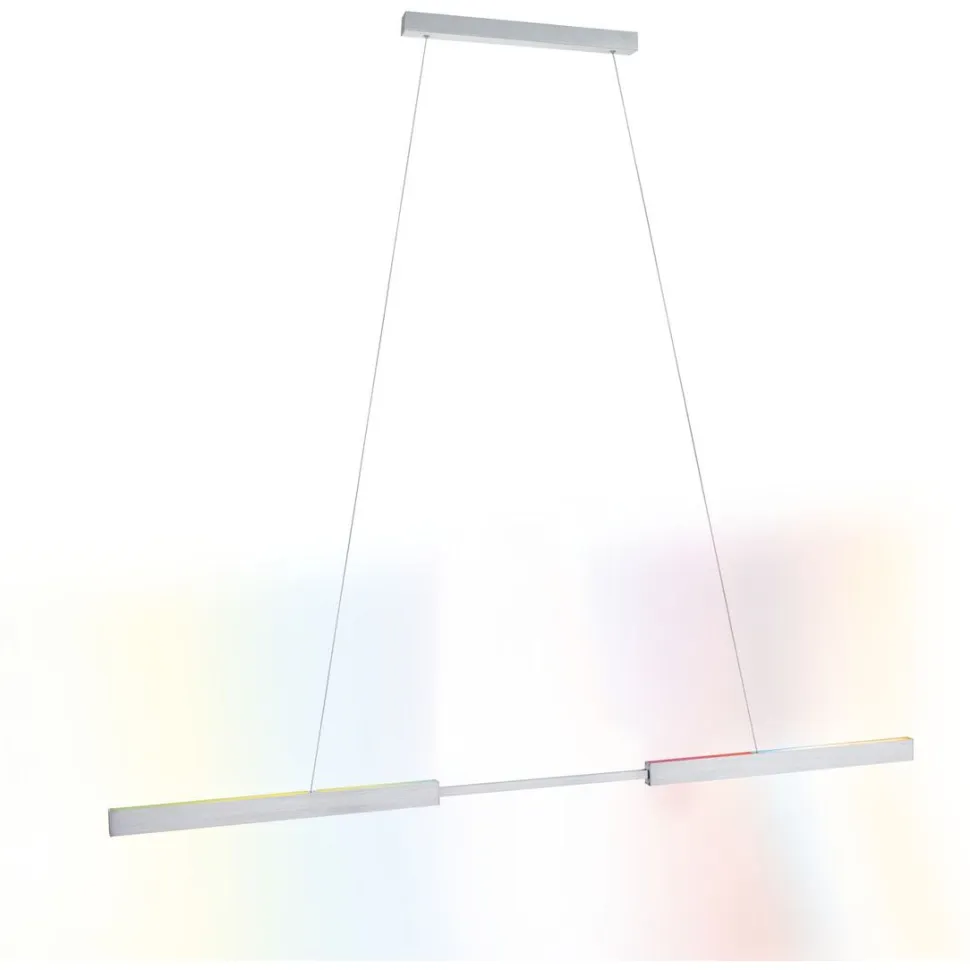 LED-riippuvalaisin Paulmann Smart Home Zigbee 3.0 Aptare, säädettävä, RGBW+, himmennettävä, 1920lm/1920lm, 2x16W, harjattu musta