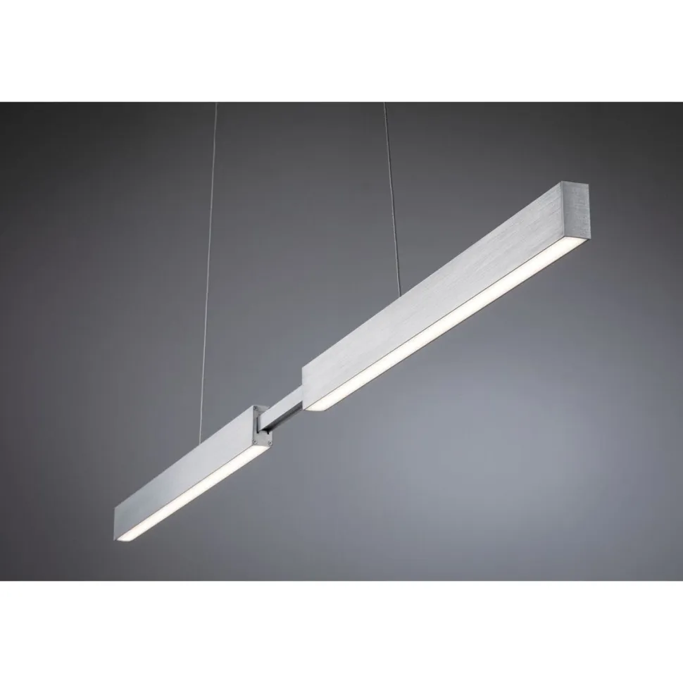 LED-riippuvalaisin Paulmann Smart Home Zigbee 3.0 Aptare, säädettävä, RGBW+, himmennettävä, 1920lm/1920lm, 2x16W, harjattu musta