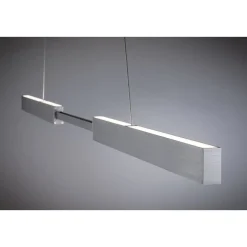 LED-riippuvalaisin Paulmann Smart Home Zigbee 3.0 Aptare, säädettävä, RGBW+, himmennettävä, 1920lm/1920lm, 2x16W, harjattu musta
