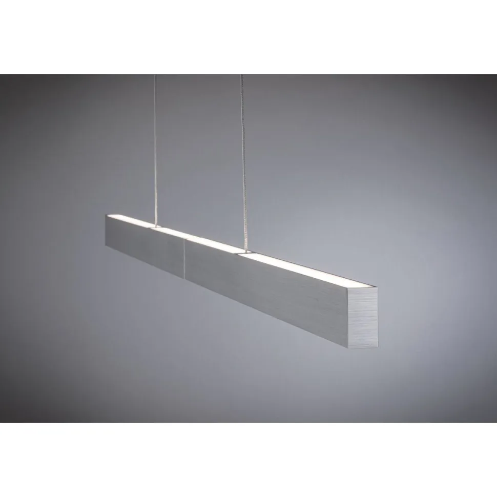 LED-riippuvalaisin Paulmann Smart Home Zigbee 3.0 Aptare, säädettävä, RGBW+, himmennettävä, 1920lm/1920lm, 2x16W, harjattu musta