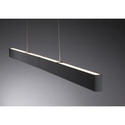 LED-riippuvalaisin Paulmann Smart Home Zigbee 3.0 Aptare, säädettävä, RGBW+, himmennettävä, 1920lm/1920lm, 2x16W, harjattu musta