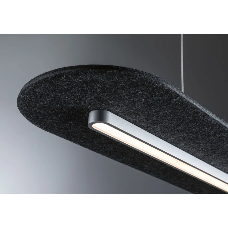 LED-riippuvalaisin Paulmann Tulga 27W 3-Step-Dim himmennettävä antrasiitti