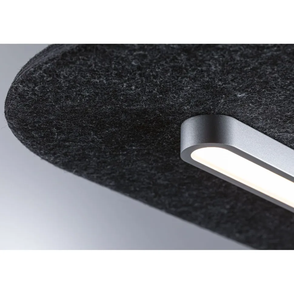 LED-riippuvalaisin Paulmann Tulga 27W 3-Step-Dim himmennettävä antrasiitti