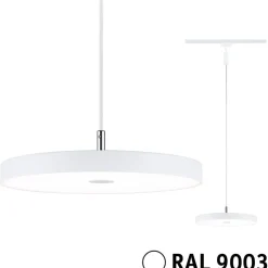 LED-riippuvalaisin Paulmann URail Hildor 850lm 15W 4000K 3-Step-Dim himmennettävä valkoinen