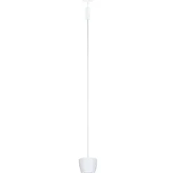 LED-riippuvalaisin Paulmann URail Smart Home Zigbee 3.0 Tyros, Ø10cm, 200lm, 4.5W, RGBW+, himmennettävä, 230V, signaalivalkoinen