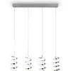 LED-riippuvalaisin Trio Laola, 4-os, kromi, 4000K