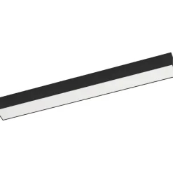 LED-seinä-/kattovalaisin Eglo Salitta, ulos, musta/valkoinen, 38cm, 9W