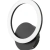 LED-Seinävalaisin Eglo connect.z Parrapos-z 12W 20x24cm musta/valkoinen