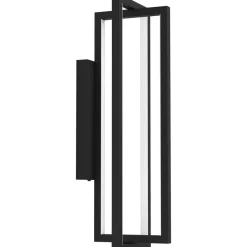 LED-Seinävalaisin Eglo Siberia 15.5W 16x19x30cm kaukosäädin musta/valkoinen