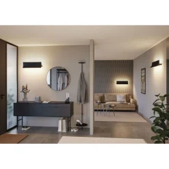 LED-seinävalaisin Paulmann Stine, Smart Home Zigbee 3.0, säädettävä värilämpötila, himmennettävä, mattavalkoinen